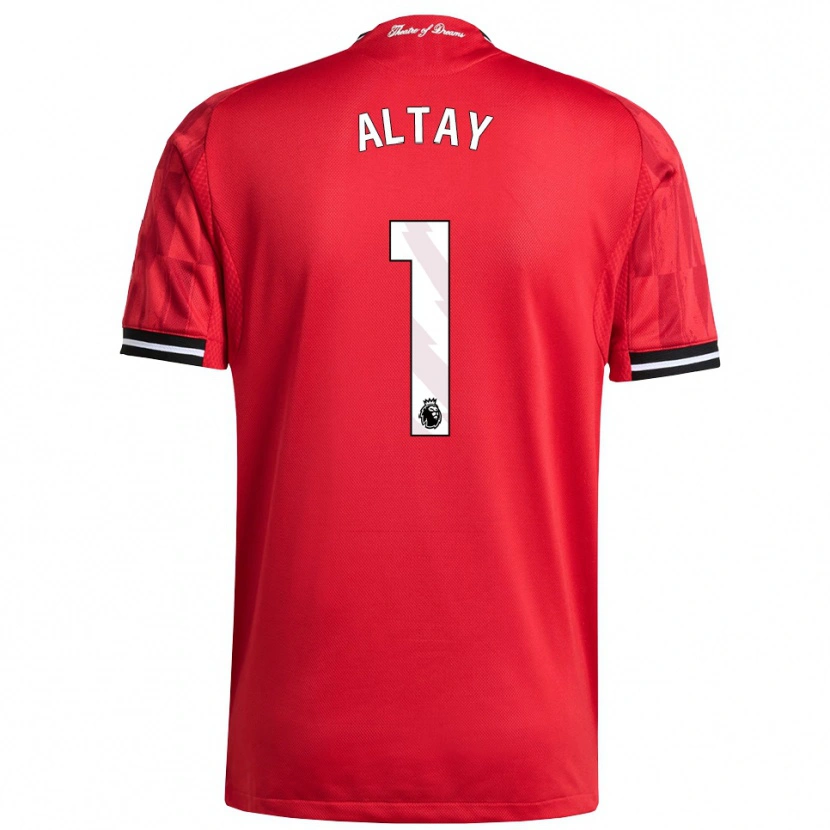 Danxen Men Altay Bayındır #1 Red Black White Home Jersey 2025/26 T-Shirt