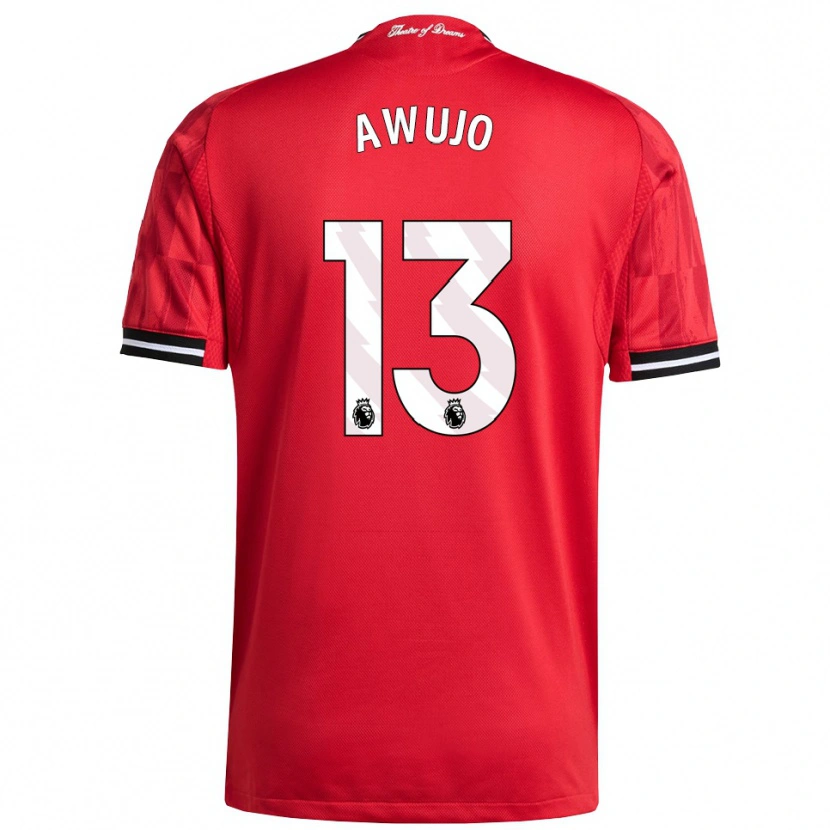 Danxen Men Simi Awujo #13 Red Black White Home Jersey 2025/26 T-Shirt