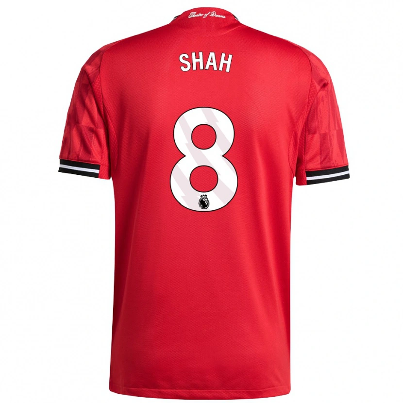 Danxen Men Jariyah Shah #8 Red Black White Home Jersey 2025/26 T-Shirt