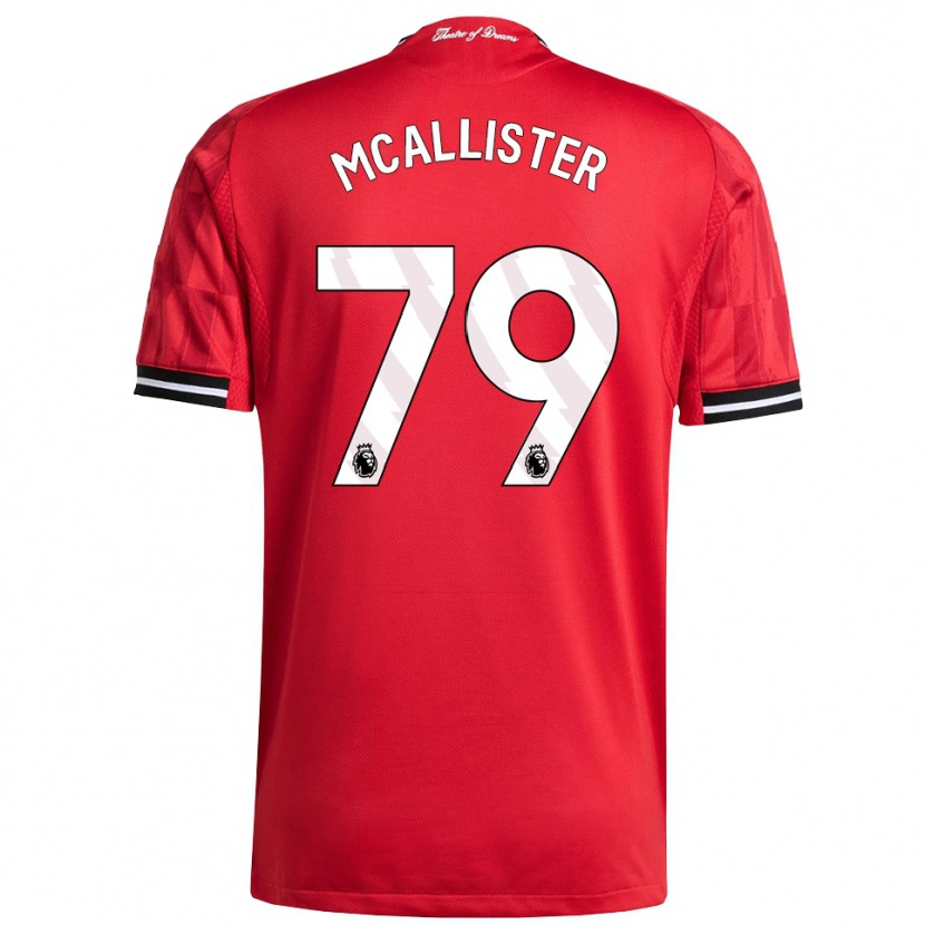 Danxen Men Finley Mcallister #79 Red Black White Home Jersey 2025/26 T-Shirt