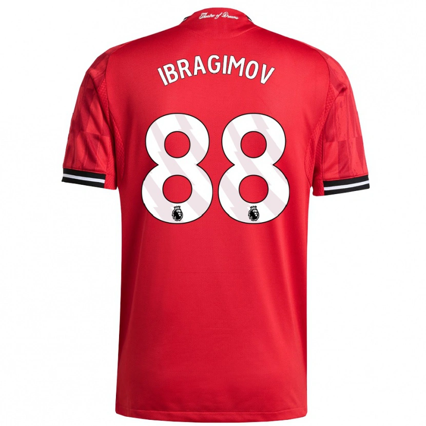 Danxen Men Amir Ibragimov #88 Red Black White Home Jersey 2025/26 T-Shirt