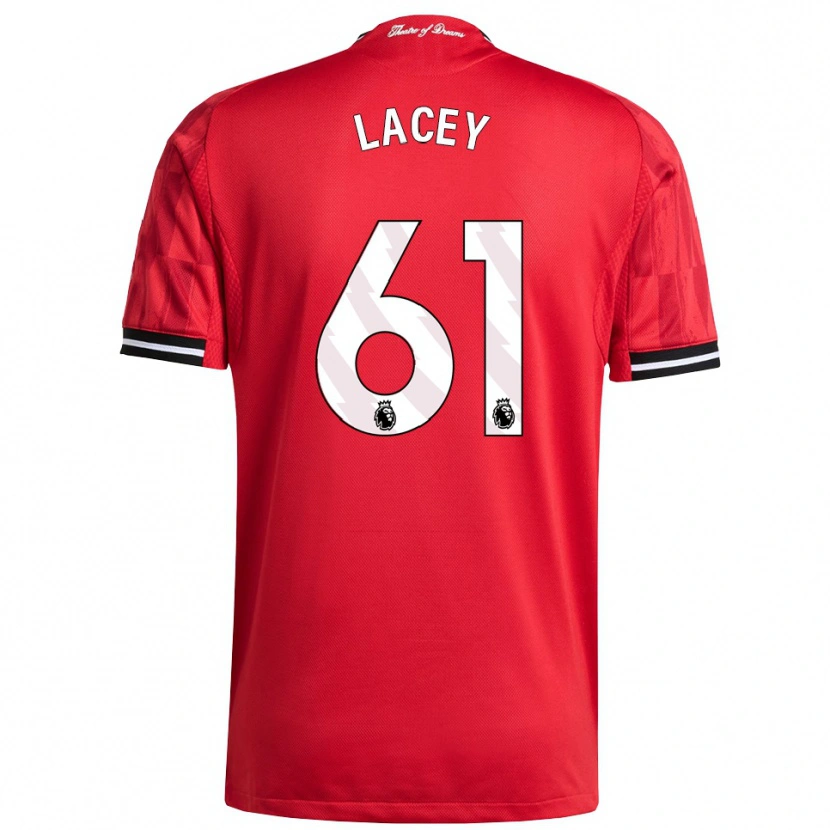 Danxen Men Shea Lacey #61 Red Black White Home Jersey 2025/26 T-Shirt