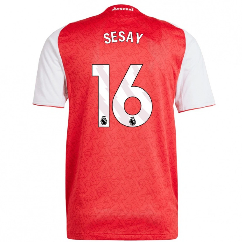 Danxen Men Joshua Sesay #16 Red White Home Jersey 2025/26 T-Shirt