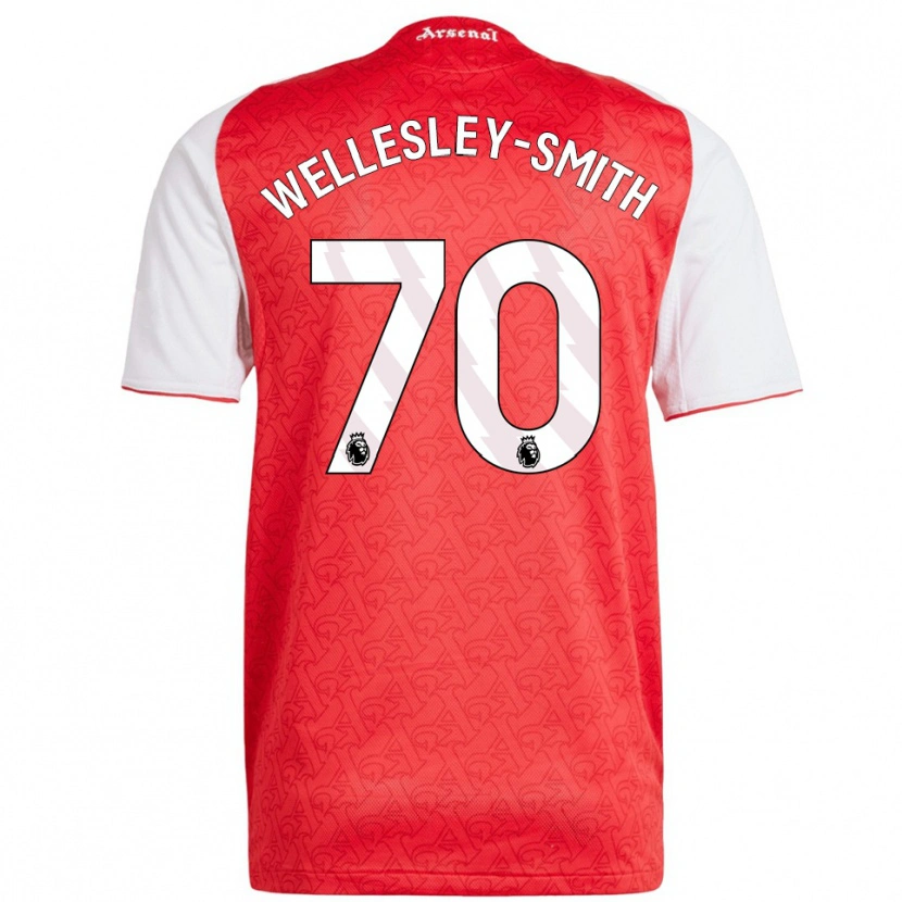 Danxen Men Cecily Wellesley-Smith #70 Red White Home Jersey 2025/26 T-Shirt