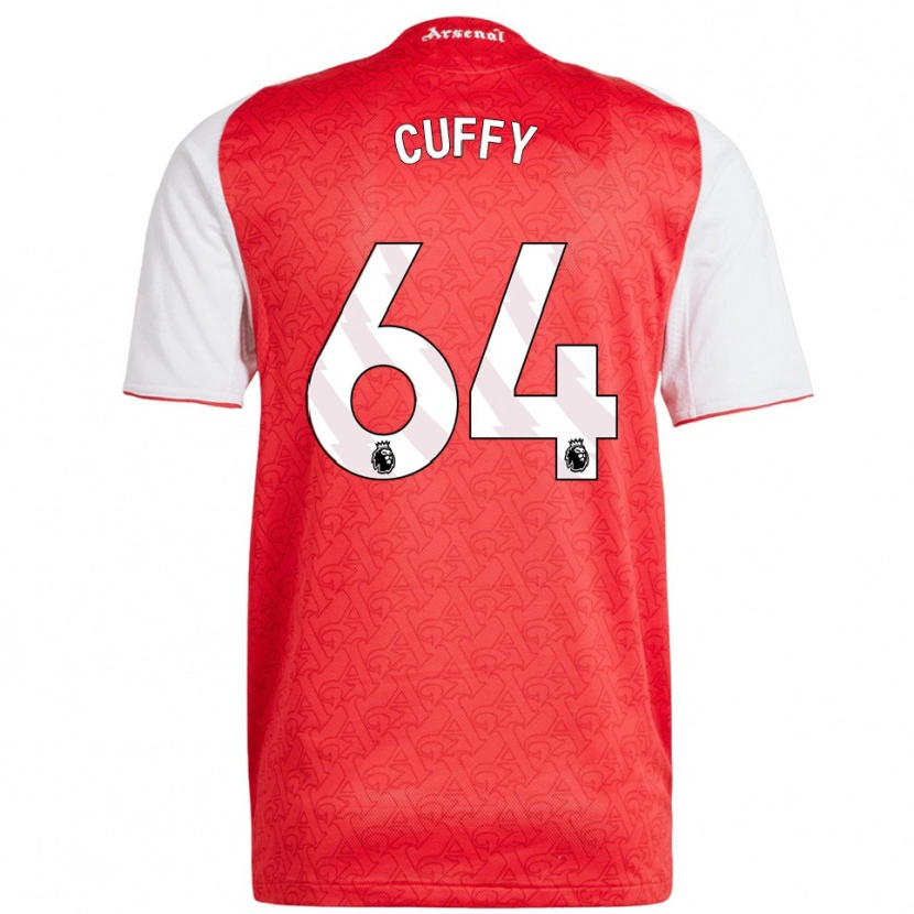 Danxen Men Brooke Norton Cuffy #64 Red White Home Jersey 2025/26 T-Shirt