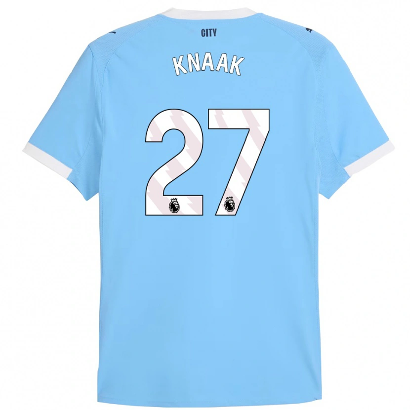 Danxen Men Rebecca Knaak #27 Sky Blue White Home Jersey 2025/26 T-Shirt
