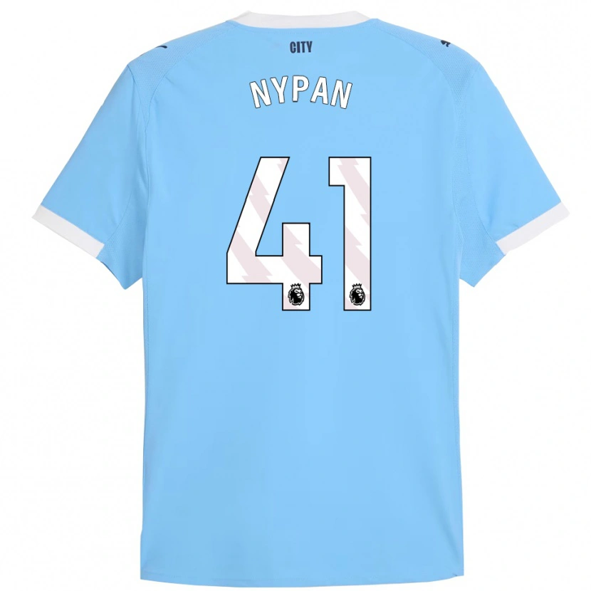 Danxen Men Sverre Nypan #41 Sky Blue White Home Jersey 2025/26 T-Shirt