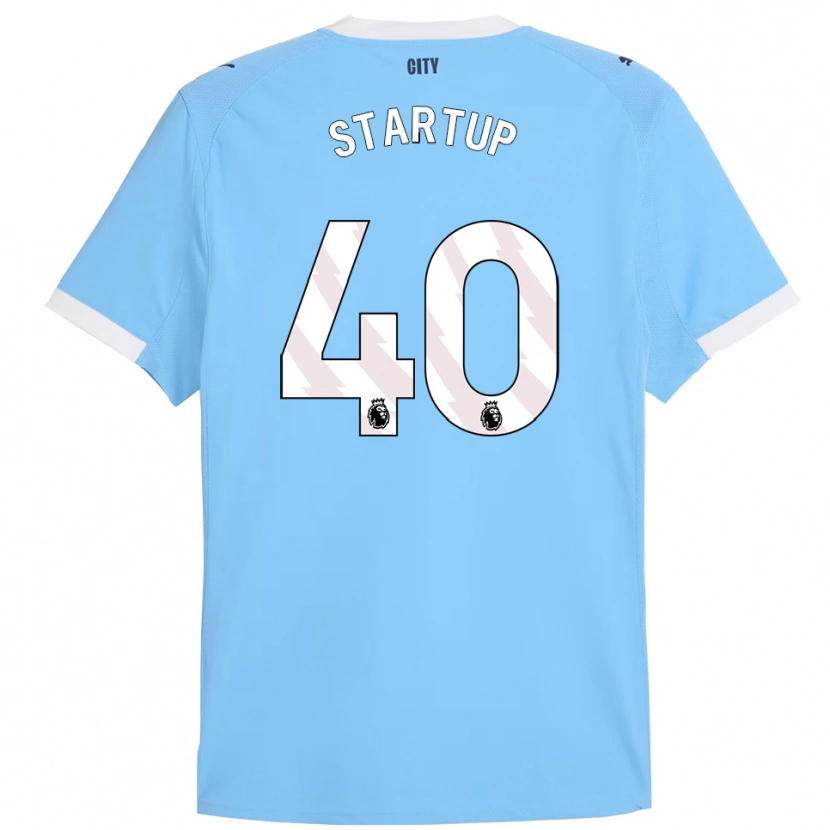 Danxen Men Katie Startup #40 Sky Blue White Home Jersey 2025/26 T-Shirt
