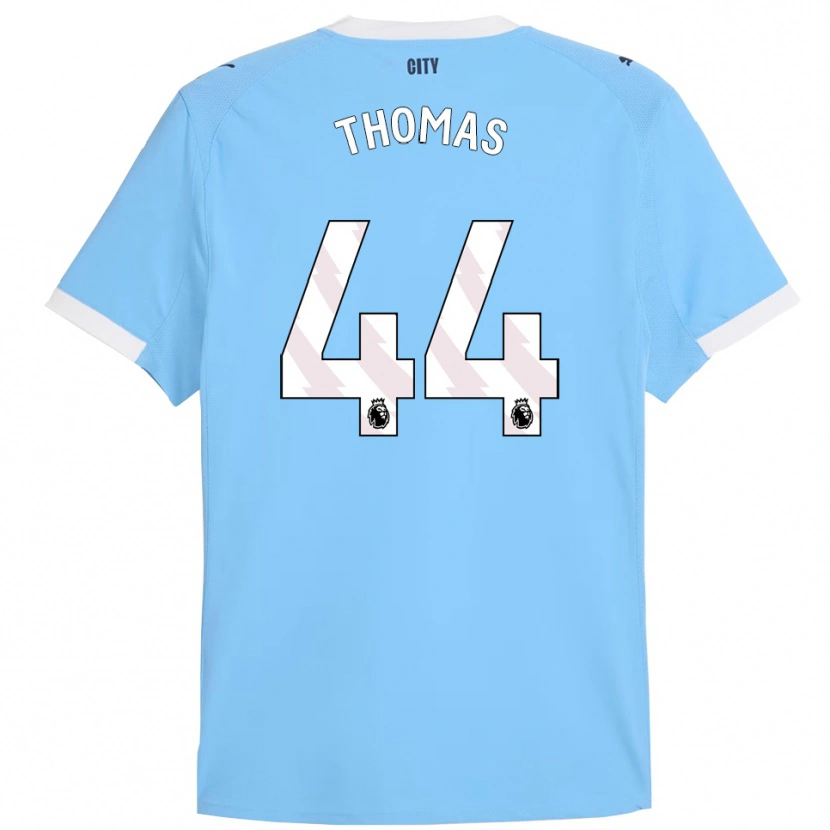 Danxen Men Codie Thomas #44 Sky Blue White Home Jersey 2025/26 T-Shirt
