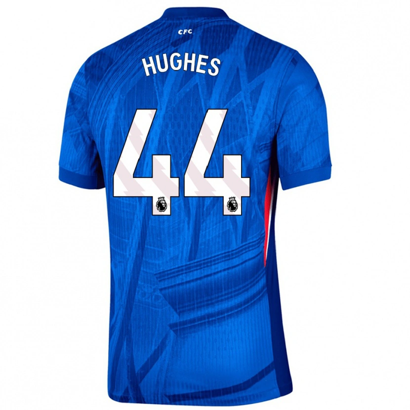 Danxen Men Brodi Hughes #44 Blue White Home Jersey 2025/26 T-Shirt