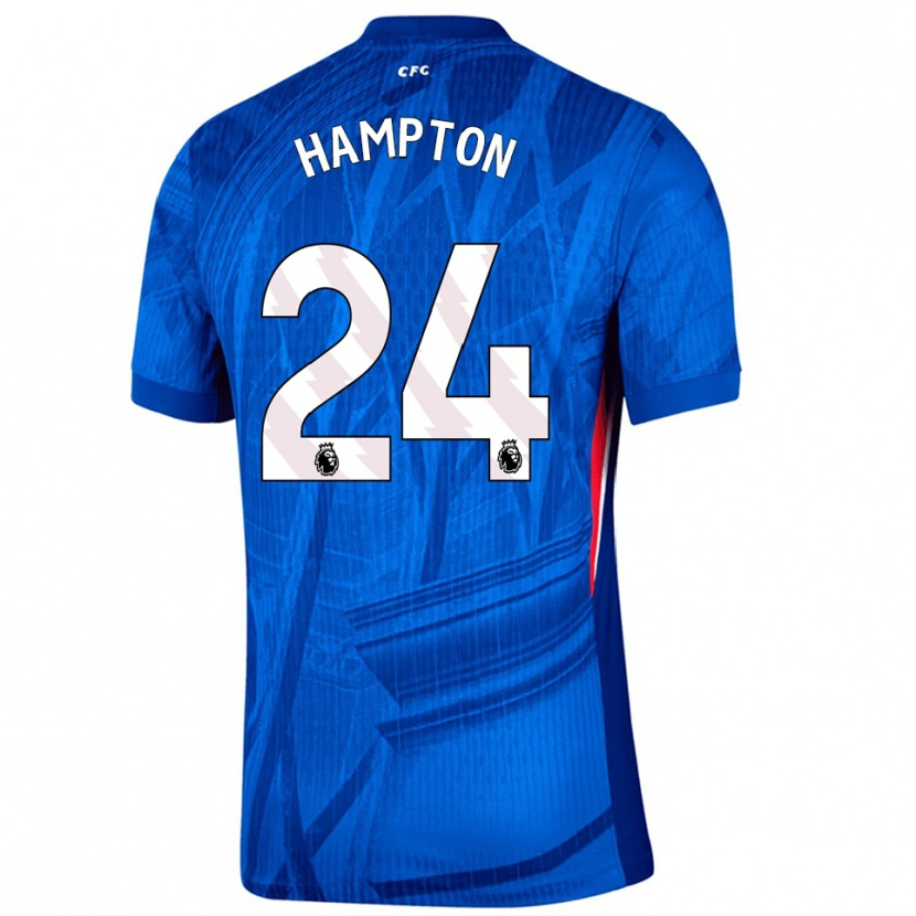 Danxen Men Hannah Hampton #24 Blue White Home Jersey 2025/26 T-Shirt