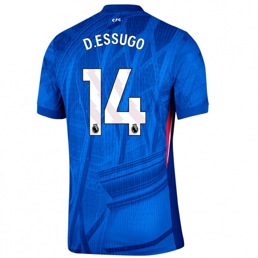 Danxen Men Dário Essugo #14 Blue White Home Jersey 2025/26 T-Shirt