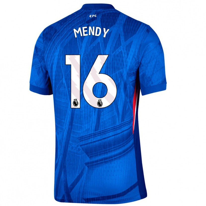 Danxen Men Edouard Mendy #16 Blue White Home Jersey 2025/26 T-Shirt