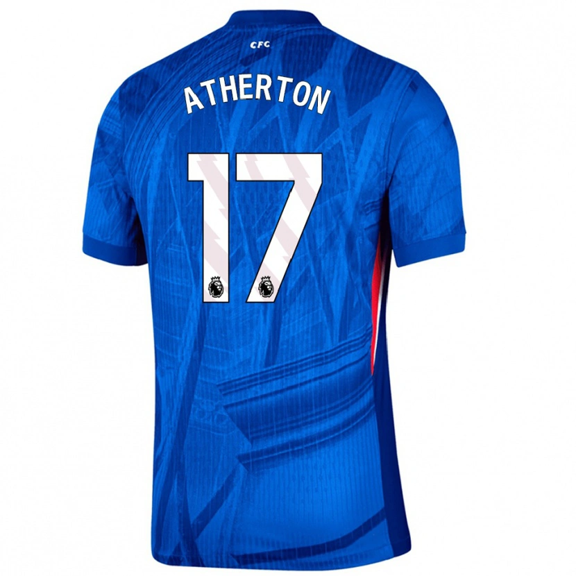 Danxen Men Chris Atherton #17 Blue White Home Jersey 2025/26 T-Shirt