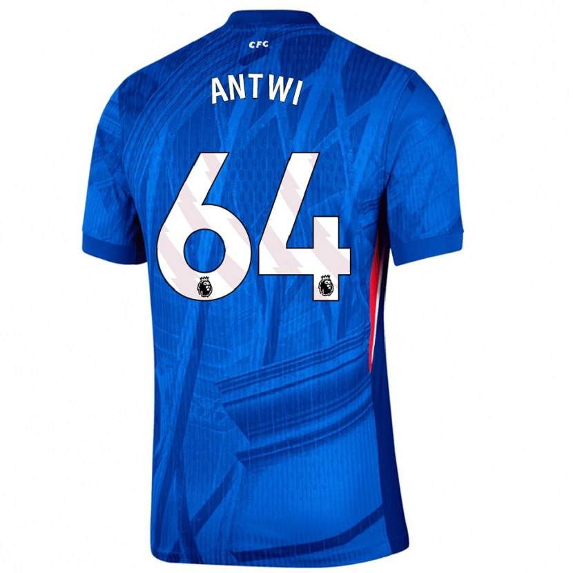 Danxen Men Genesis Antwi #64 Blue White Home Jersey 2025/26 T-Shirt