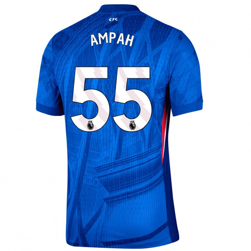 Danxen Men Ato Ampah #55 Blue White Home Jersey 2025/26 T-Shirt