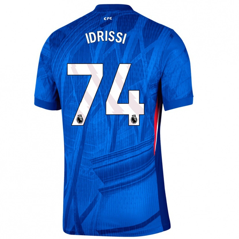 Danxen Men Yahya Idrissi #74 Blue White Home Jersey 2025/26 T-Shirt
