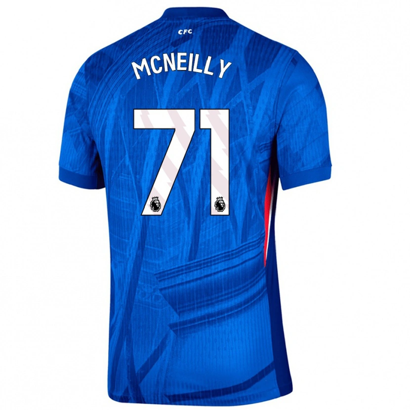 Danxen Men Donnell Mcneilly #71 Blue White Home Jersey 2025/26 T-Shirt