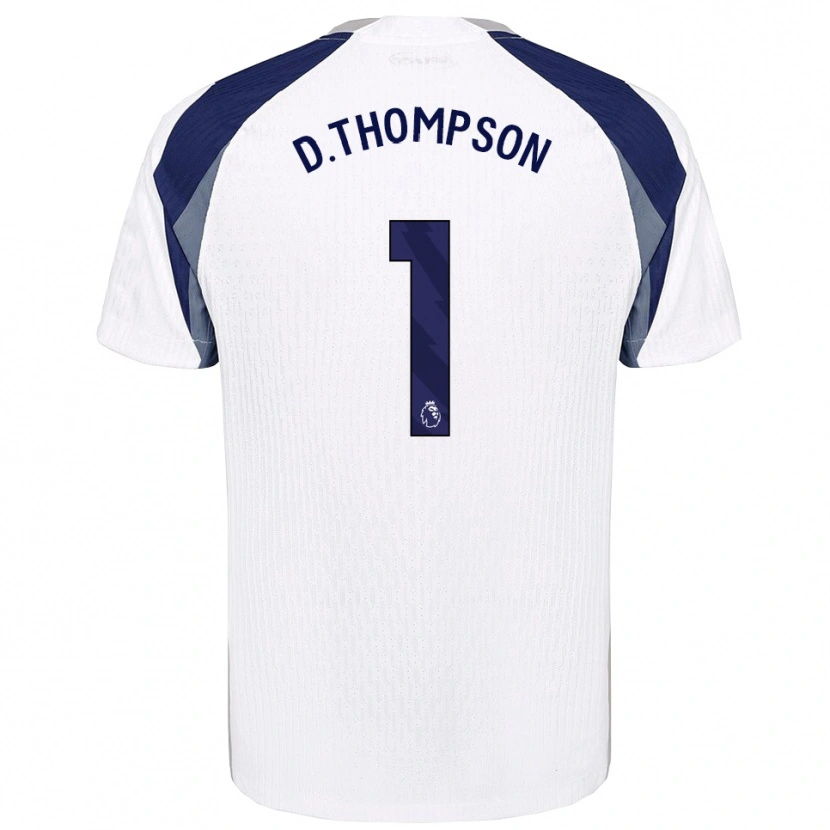 Danxen Men Dylan Thompson #1 White Navy Home Jersey 2025/26 T-Shirt
