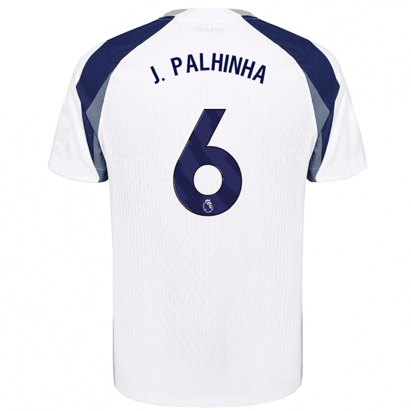 Danxen Men João Palhinha #6 White Navy Home Jersey 2025/26 T-Shirt