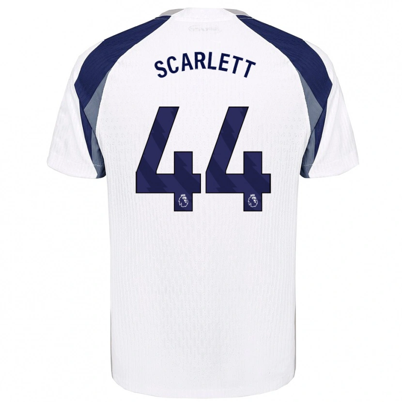 Danxen Men Dane Scarlett #44 White Navy Home Jersey 2025/26 T-Shirt
