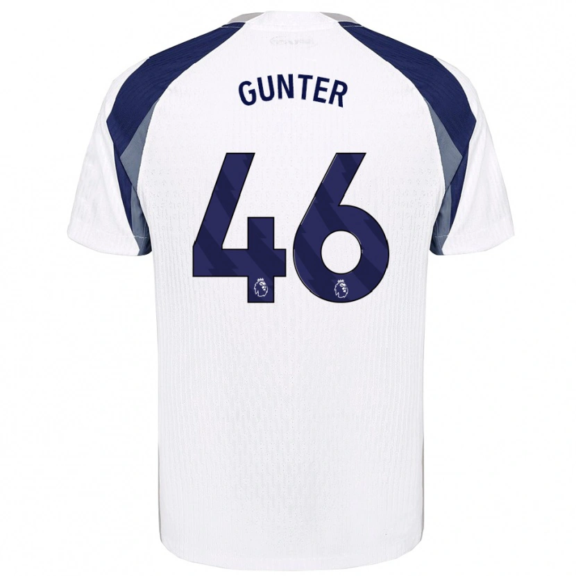 Danxen Men Luca Gunter #46 White Navy Home Jersey 2025/26 T-Shirt