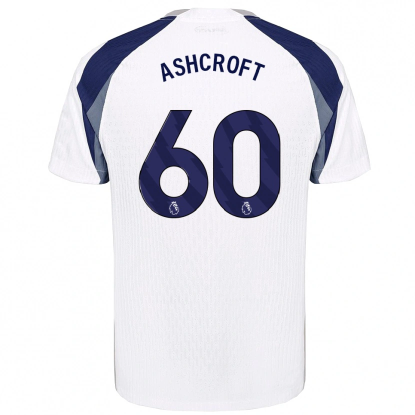 Danxen Men Tyrell Ashcroft #60 White Navy Home Jersey 2025/26 T-Shirt