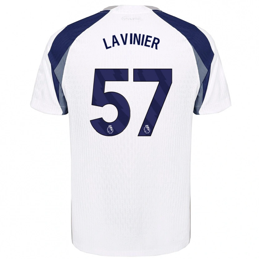 Danxen Men Marcel Lavinier #57 White Navy Home Jersey 2025/26 T-Shirt