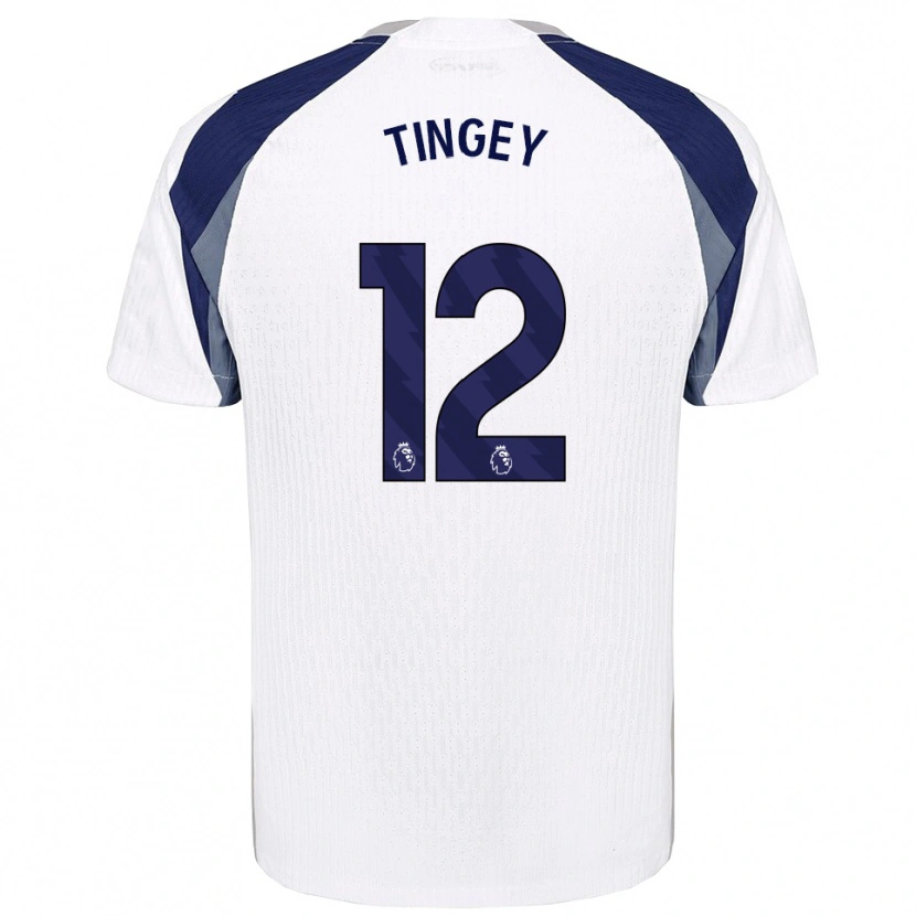 Danxen Men Tyler Tingey #12 White Navy Home Jersey 2025/26 T-Shirt
