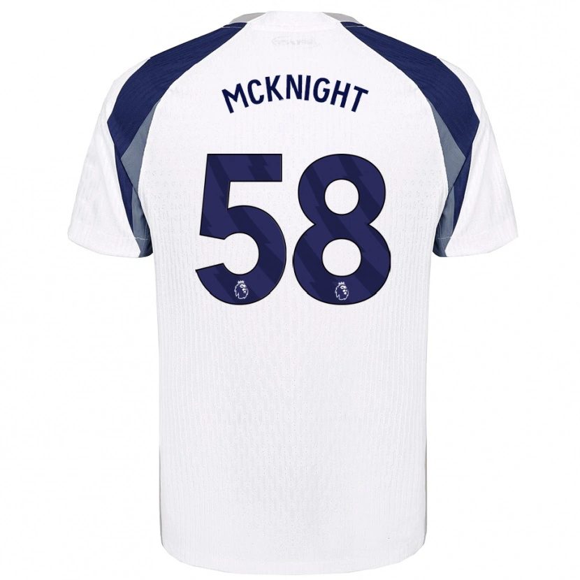Danxen Men Maxwell Mcknight #58 White Navy Home Jersey 2025/26 T-Shirt