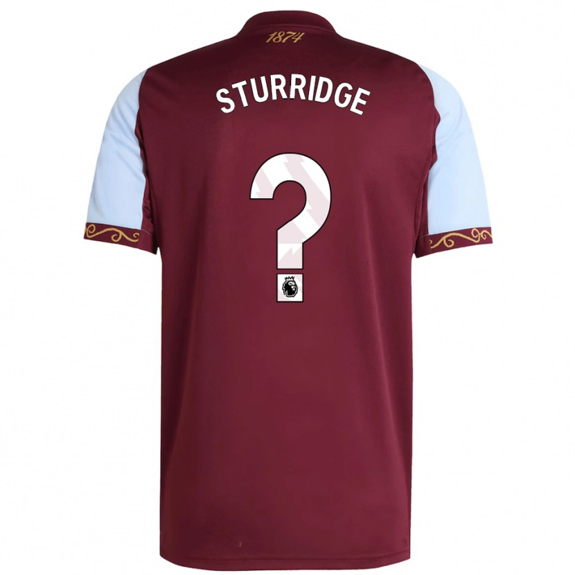 Danxen Men Dj Campton Sturridge #0 Burgundy Sky Blue Home Jersey 2025/26 T-Shirt