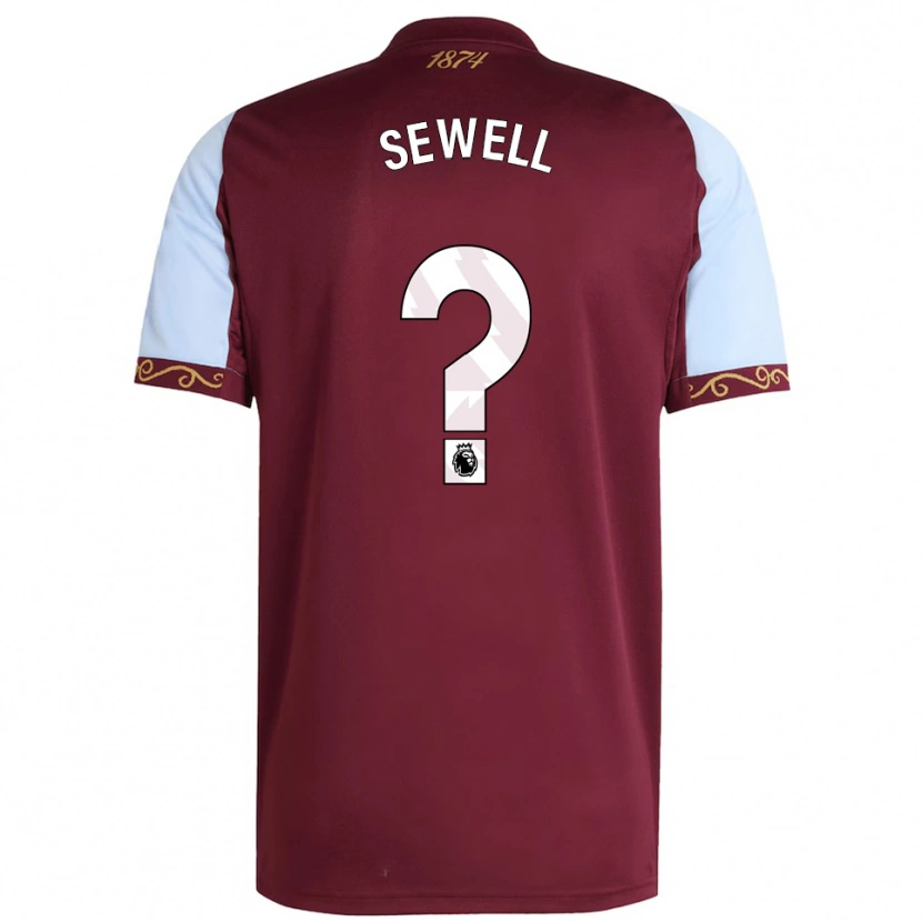 Danxen Men Dewain Sewell #0 Burgundy Sky Blue Home Jersey 2025/26 T-Shirt