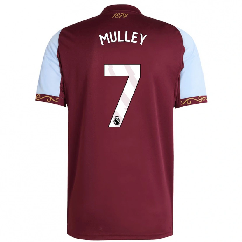 Danxen Men Trai-Varn Mulley #7 Burgundy Sky Blue Home Jersey 2025/26 T-Shirt