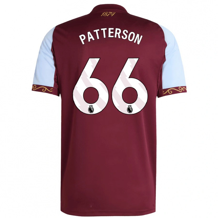 Danxen Men Travis Patterson #66 Burgundy Sky Blue Home Jersey 2025/26 T-Shirt