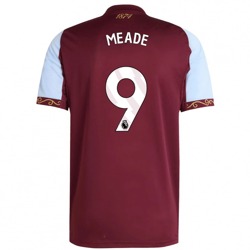 Danxen Men Markie Meade #9 Burgundy Sky Blue Home Jersey 2025/26 T-Shirt