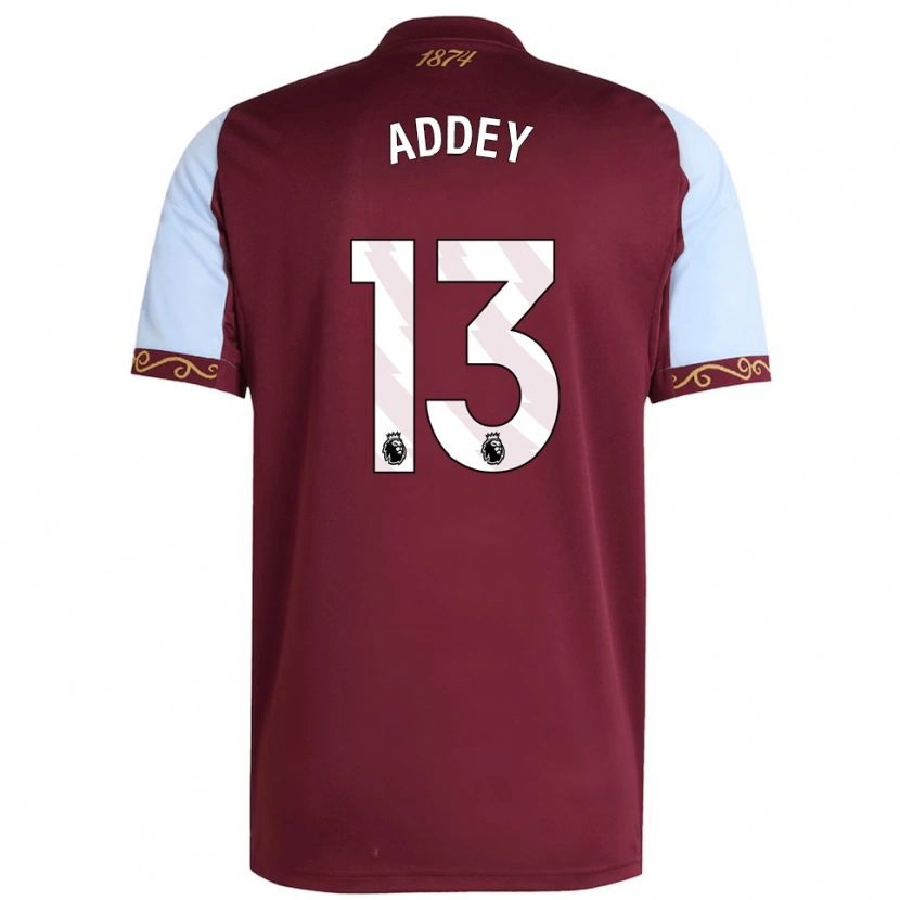 Danxen Men Farid Addey #13 Burgundy Sky Blue Home Jersey 2025/26 T-Shirt