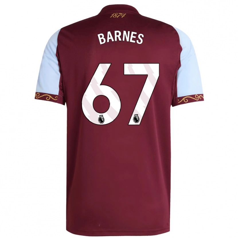 Danxen Men Mikell Barnes #67 Burgundy Sky Blue Home Jersey 2025/26 T-Shirt