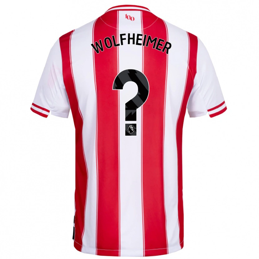 Danxen Men Connor Wolfheimer #0 Red White Home Jersey 2025/26 T-Shirt