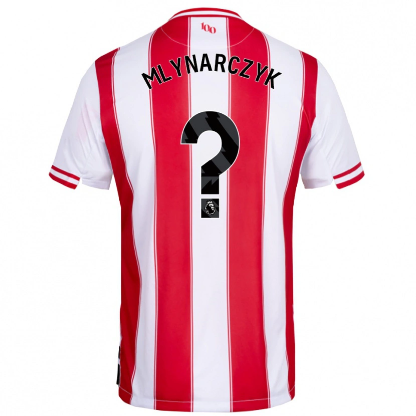 Danxen Men Adam Mlynarczyk #0 Red White Home Jersey 2025/26 T-Shirt