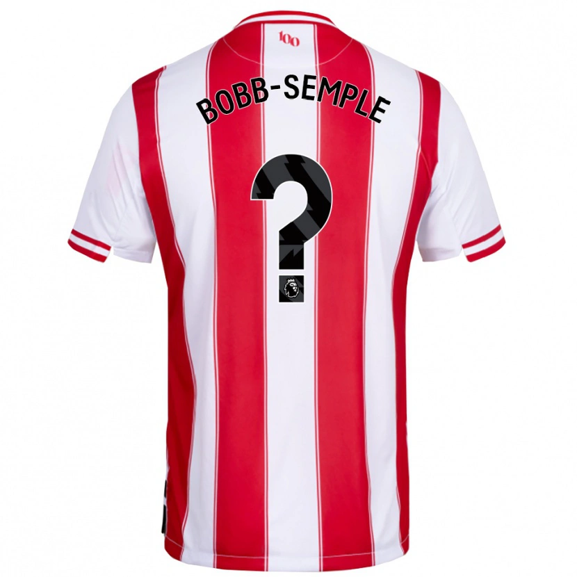 Danxen Men Domeiro Bobb-Semple #0 Red White Home Jersey 2025/26 T-Shirt