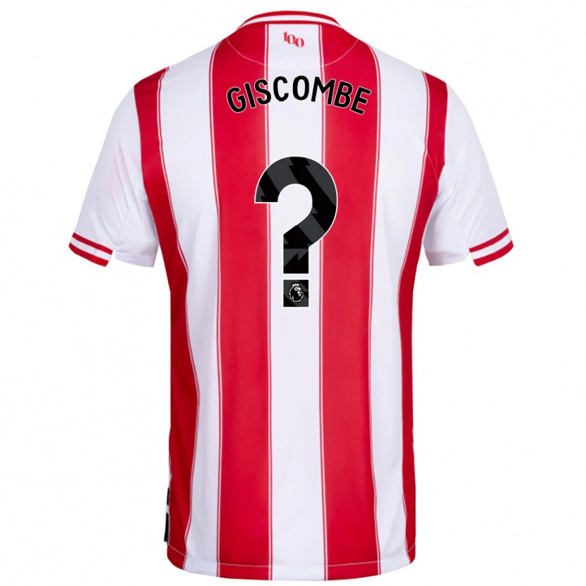 Danxen Men Naeem Giscombe #0 Red White Home Jersey 2025/26 T-Shirt