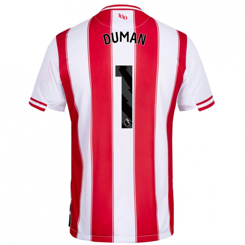 Danxen Men Layla-Belle Duman #1 Red White Home Jersey 2025/26 T-Shirt