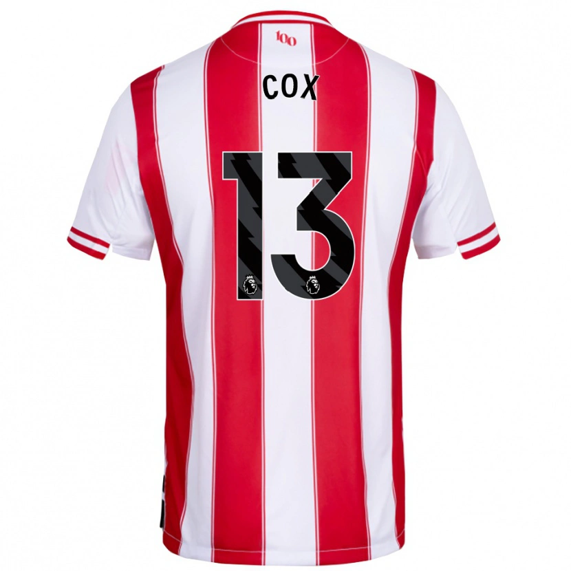 Danxen Men Matthew Cox #13 Red White Home Jersey 2025/26 T-Shirt