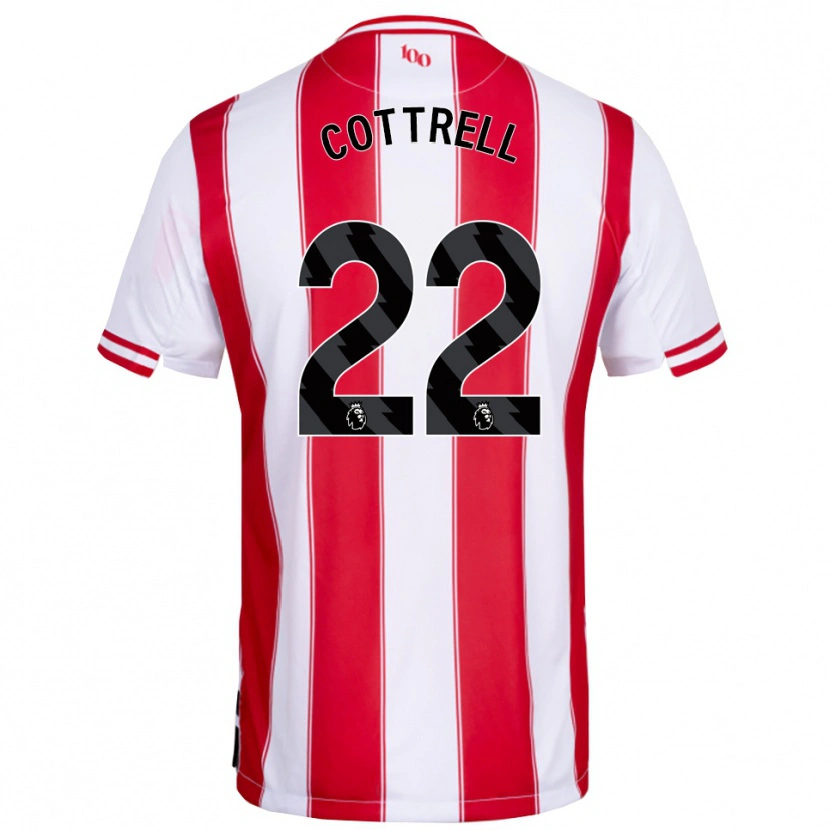 Danxen Men Eleonora Cottrell #22 Red White Home Jersey 2025/26 T-Shirt