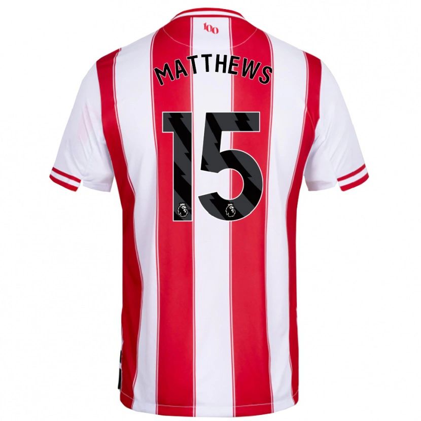 Danxen Men Kirsty Matthews #15 Red White Home Jersey 2025/26 T-Shirt