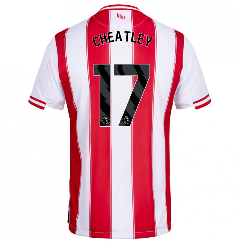 Danxen Men Ashley Cheatley #17 Red White Home Jersey 2025/26 T-Shirt