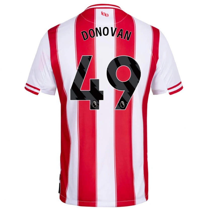 Danxen Men Romelle Donovan #49 Red White Home Jersey 2025/26 T-Shirt
