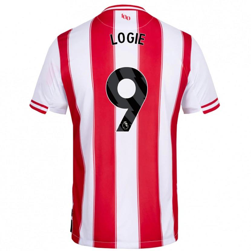 Danxen Men Chloe Logie #9 Red White Home Jersey 2025/26 T-Shirt
