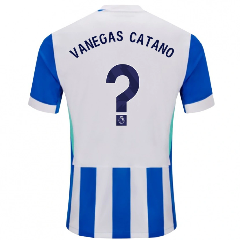 Danxen Men Manuela Vanegas Catano #0 Blue White Home Jersey 2025/26 T-Shirt