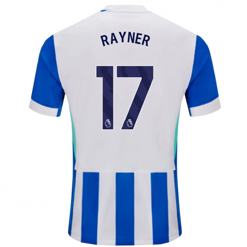Danxen Men Bex Rayner #17 Blue White Home Jersey 2025/26 T-Shirt